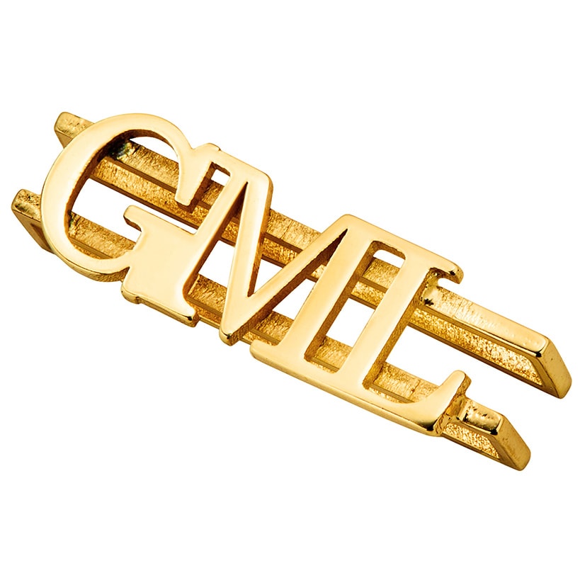 Personalized Plated Monogram Slider for Tech Watch