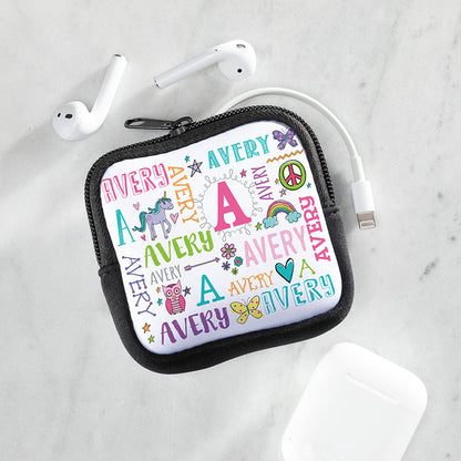 Personalized Square Pouches