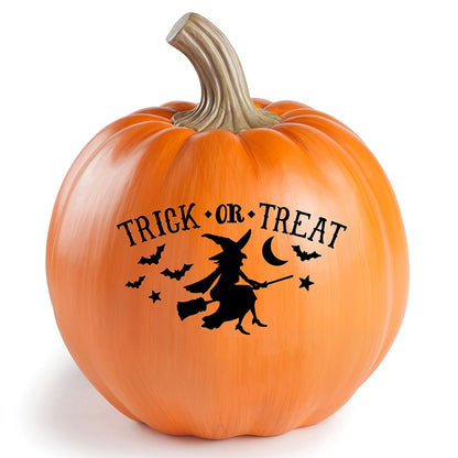 Personalized Halloween Trick-or-Treat Pumpkin