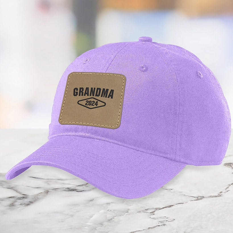 Personalized Title Rounded Diamond Chino Hat