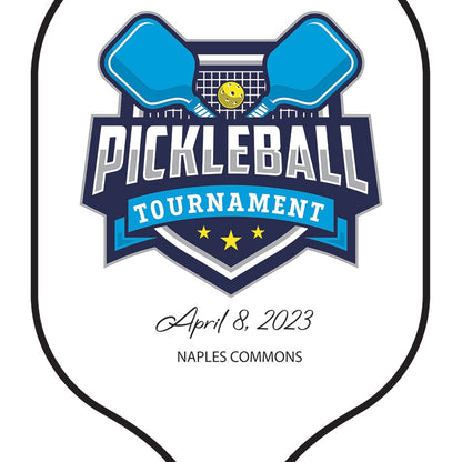 Personalized Pickleball Paddle Tournament