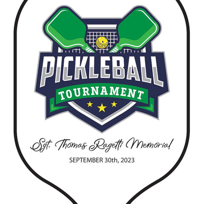 Personalized Pickleball Paddle Tournament