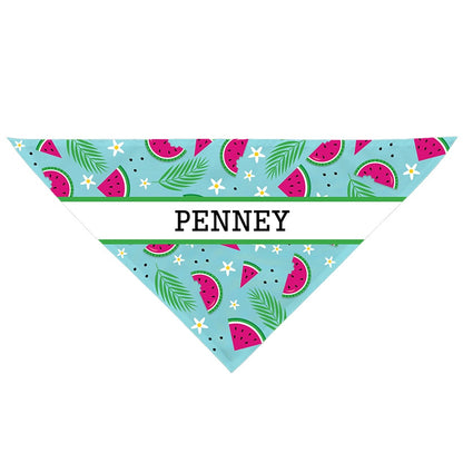 Personalized Dog Bandana Watermelon