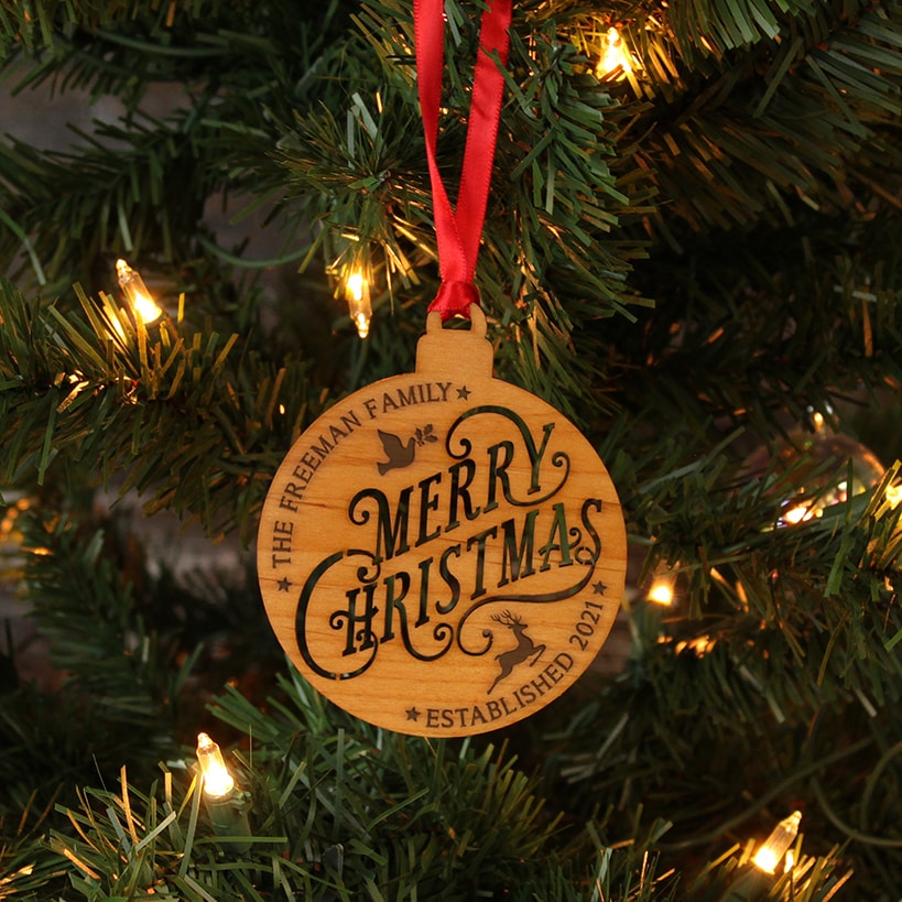 Personalized Wood Ornaments#select-ornament_merry-christmas