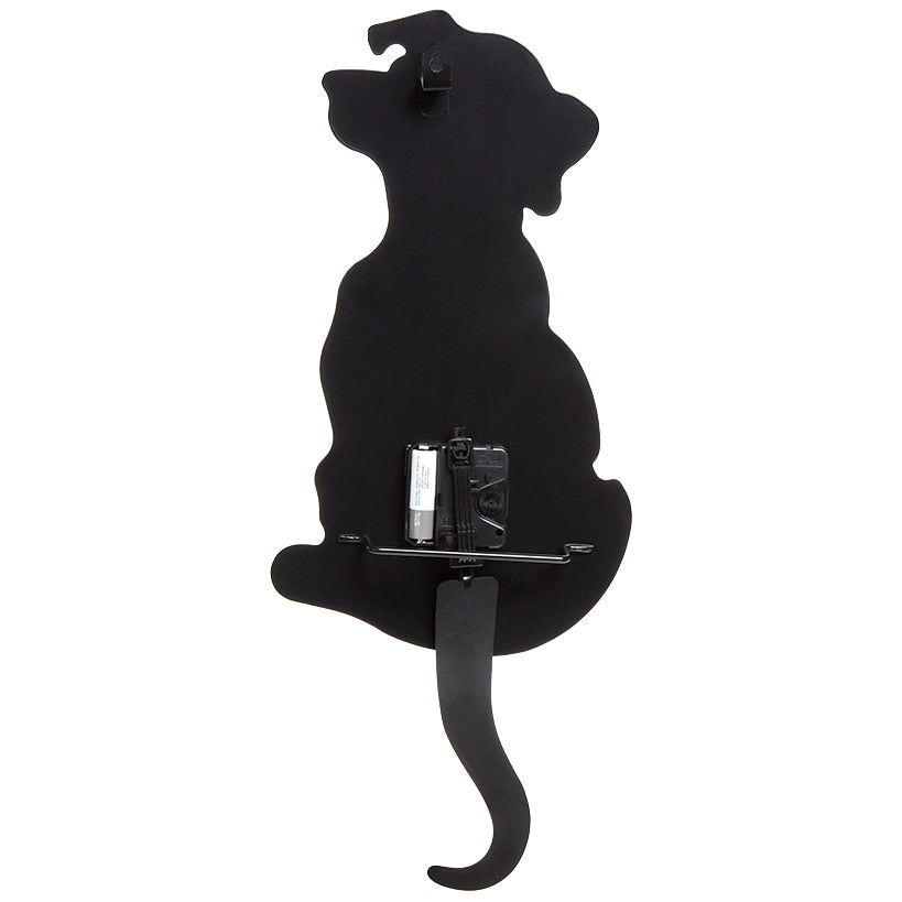 Pet Pendulum Silhouette Clock