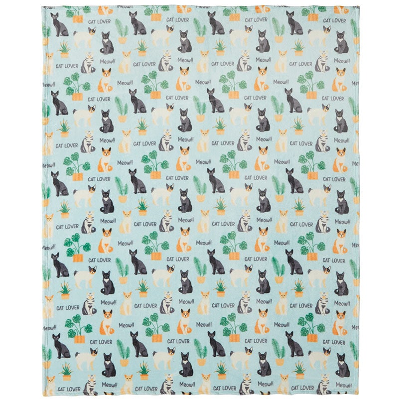 Pet Plush Printed Throws