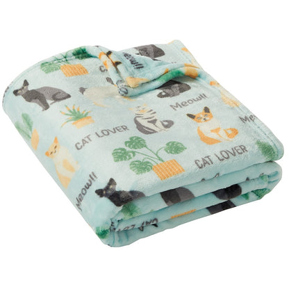 Pet Plush Printed Throws
