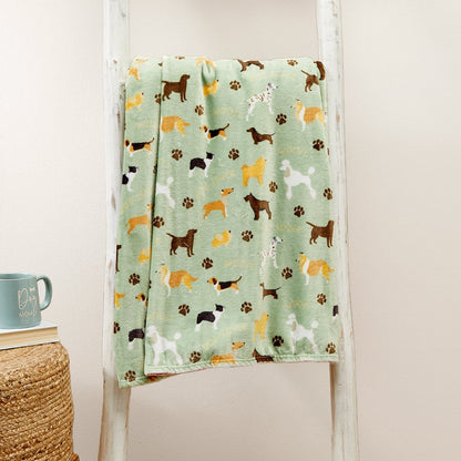 Pet Plush Printed Throws