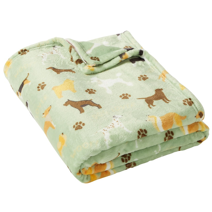 Pet Plush Printed Throws