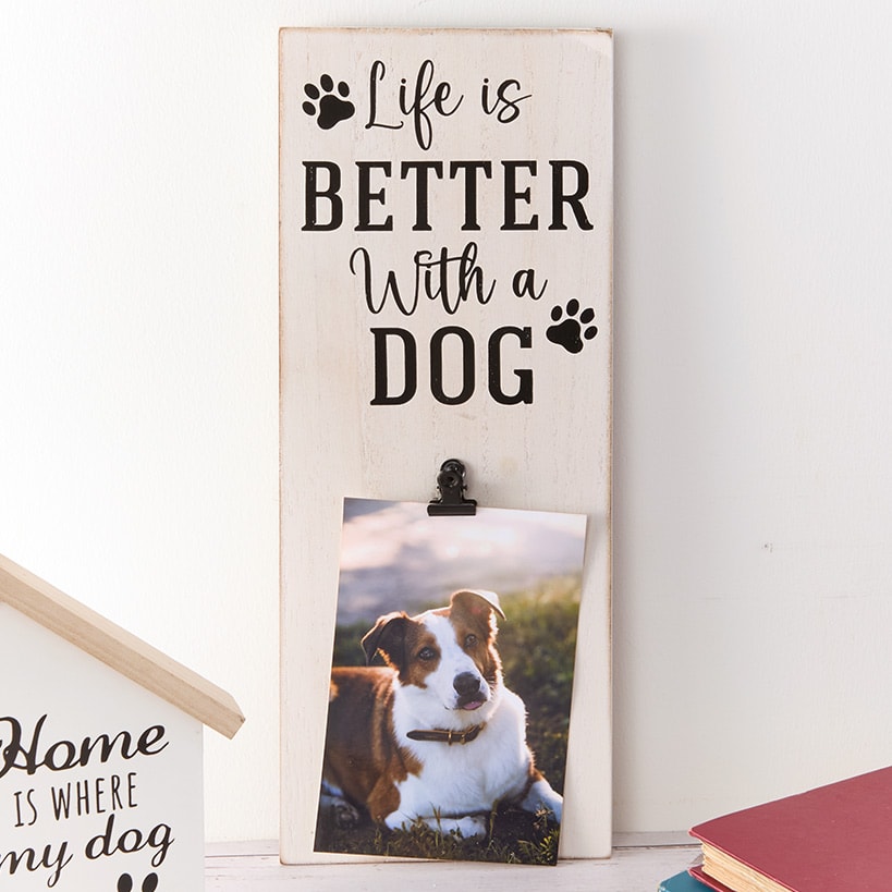 Cat and Dog Lover Wall Decor With Sentiment Or Frame#select-item_sentiment-frame-dog