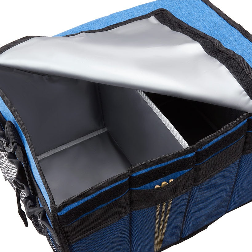 Ultimate Grilling Picnic Caddy - Insulated Organizer for Outdoor Cooking