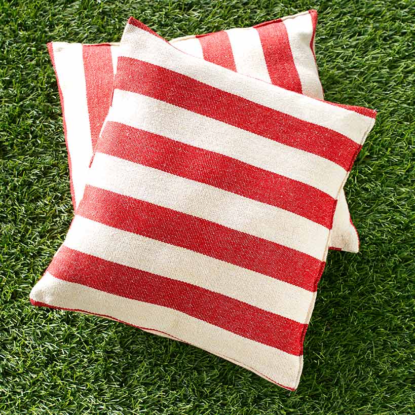 Hammock Chair Stand or Striped Pillows#select-item_red-pillow