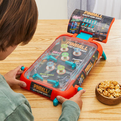 Pinball Table with Light and Sound-Arcade Action with Dual Flipper Controls