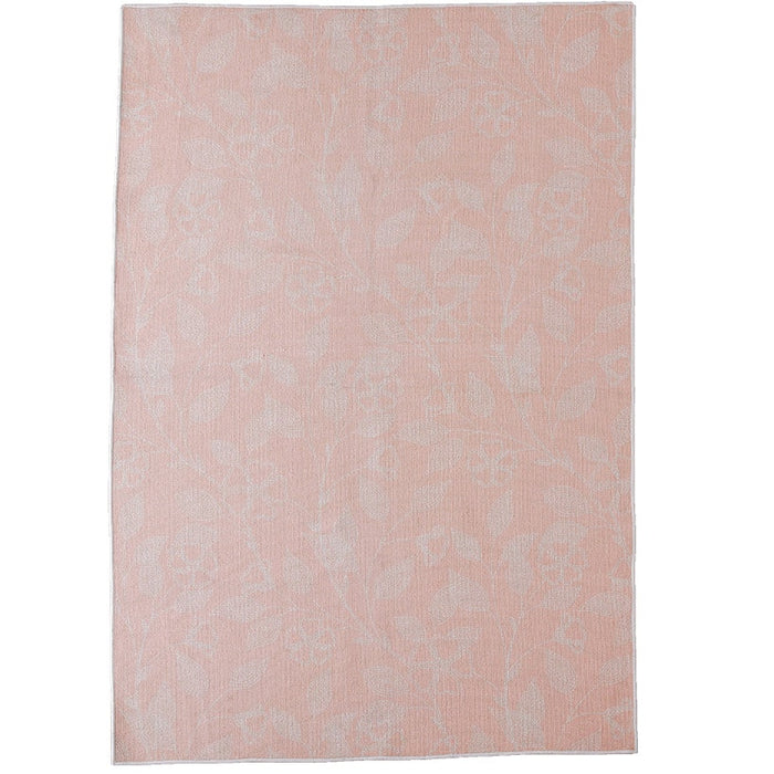 Pink Floral Machine Washable Rugs | LTD Commodities