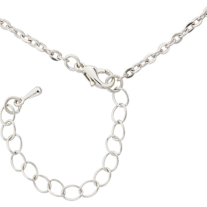 Cat Eye Stone Pink Pendant Necklace