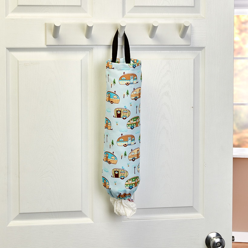 Decorative Grocery Plastic Bag Dispenser#select-dispenser_camper