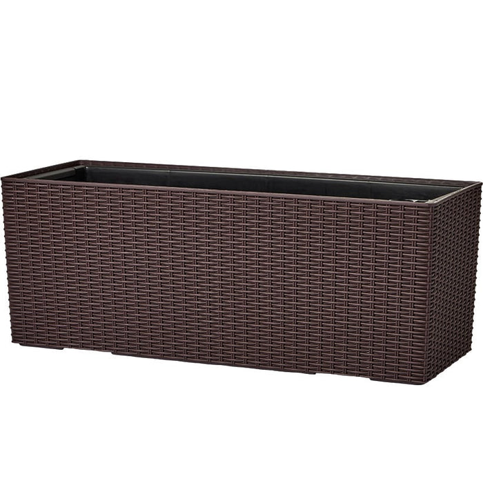 Wicker-Look Rectangle Planter | LTD Commodities
