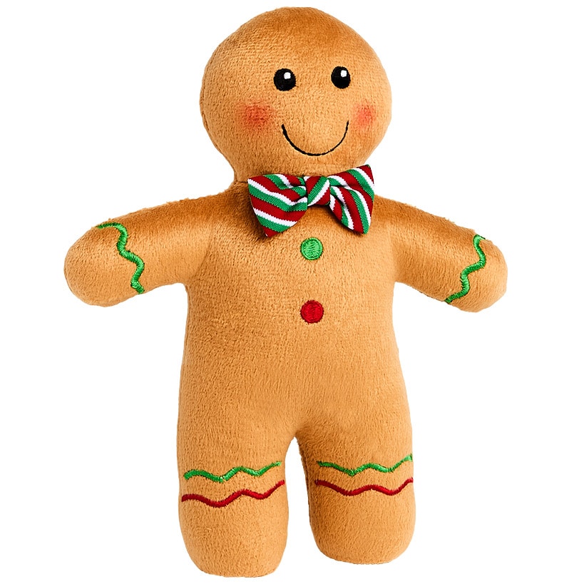 Plush Standing Gingerbread Boy
