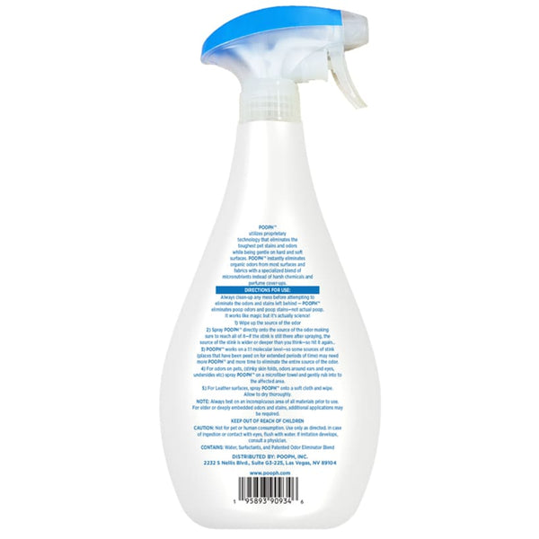 Pooph® Pet Odor And Stain Eliminator Or Kitty Spray Odor Eliminator ...