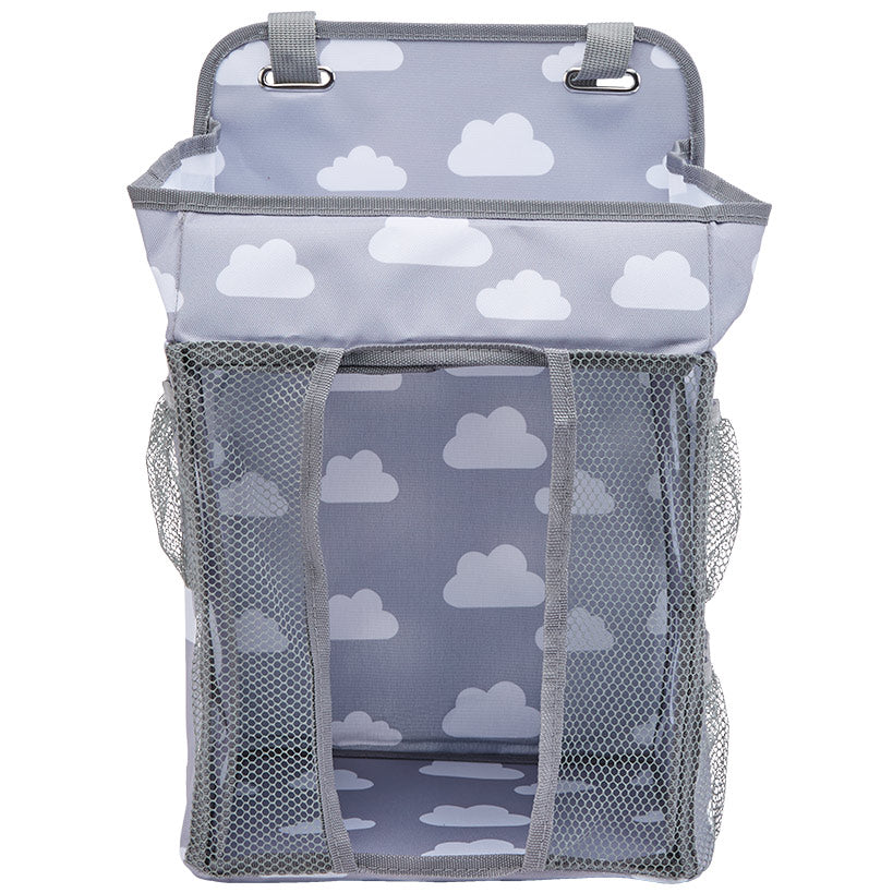 Crib Storage Bag and Diaper Caddy