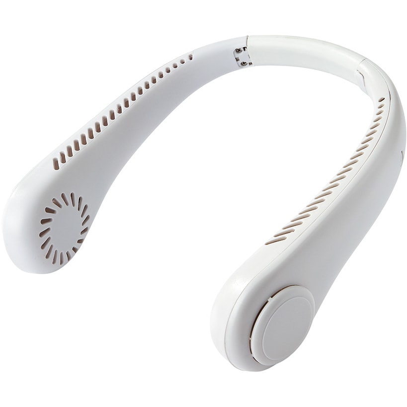Portable Neck Fan USB Rechargeable Bladeless Design with 3 Speeds