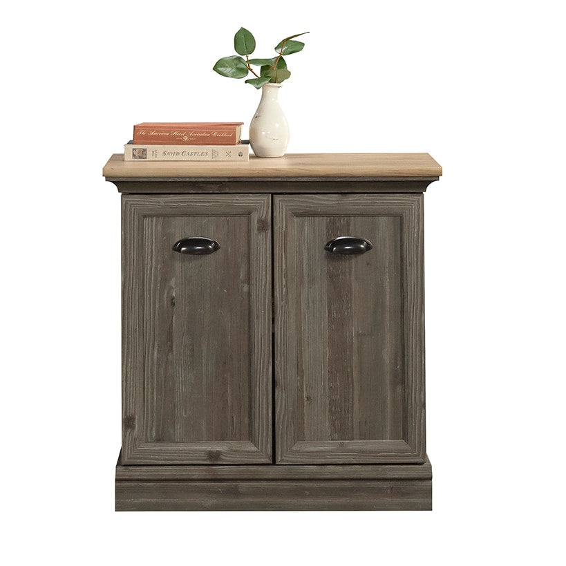 Printer Stand with Storage in Pebble Pine