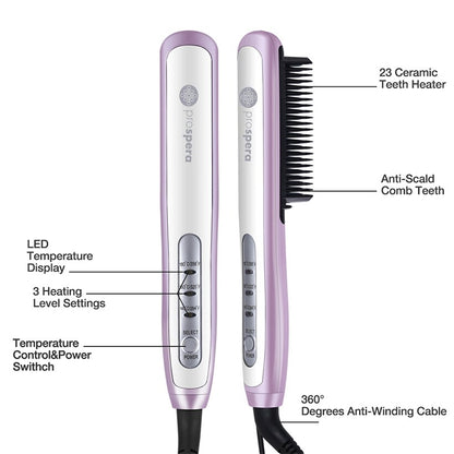 Prospera PTC Ceramic Hair Straightener
