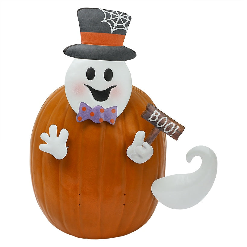 Pumpkin Decorating Kits Metal In Cat Ghost Bird Or Skeleton Characters