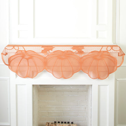 Pumpkin Mantel Scarf