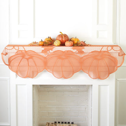 Pumpkin Mantel Scarf