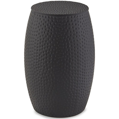 Hammered Metal Accent Stools