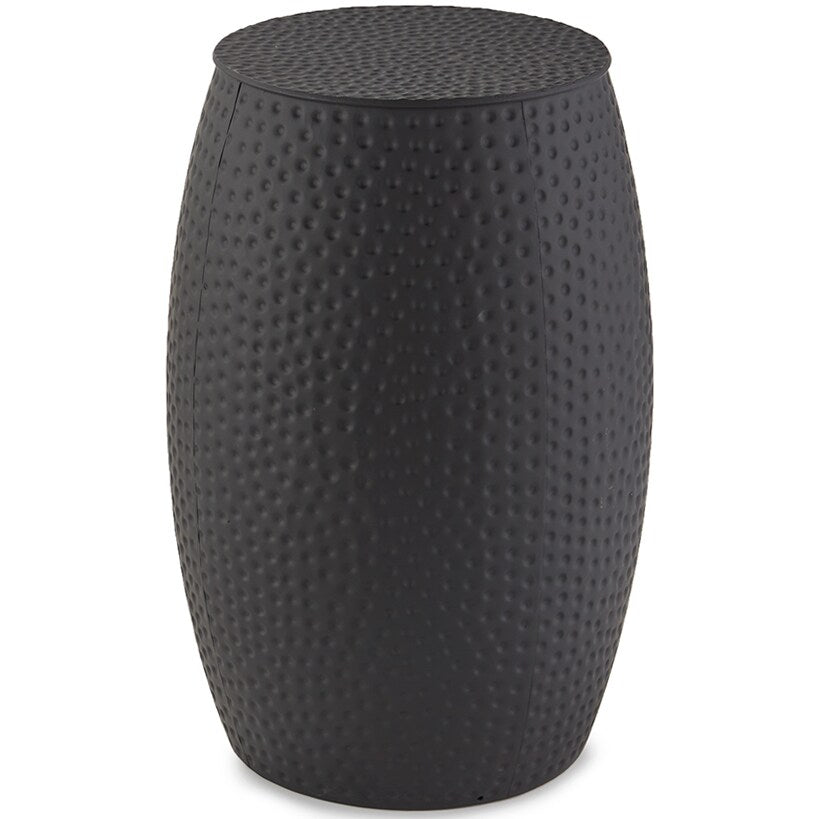 Hammered Metal Accent Stools