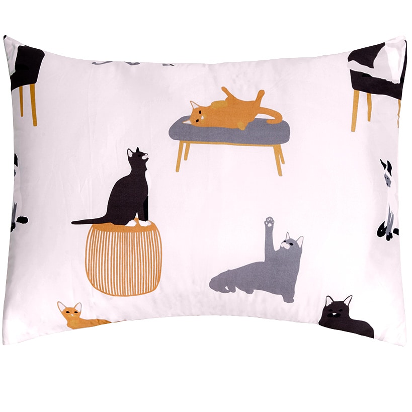 Cat's Life Reversible King Complete Comforter Set#select-size_king
