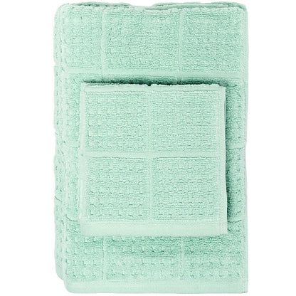 Quick Dry 100% Cotton Bath Towels, 6 Piece Set