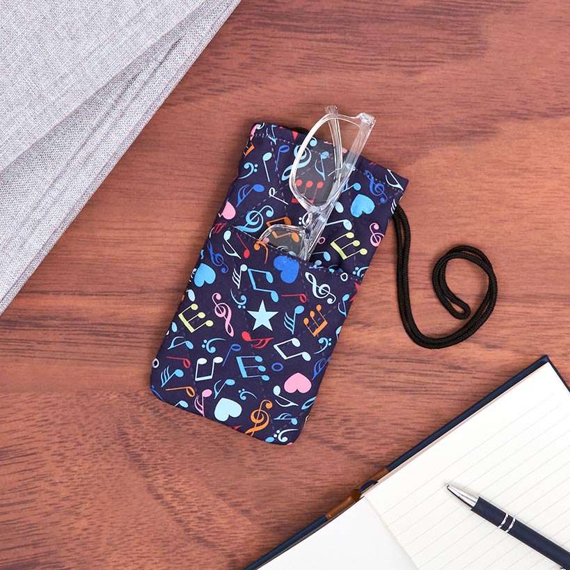 Quilted Glasses Case on a String#select-case_music