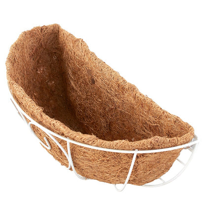 Double-Sided Coir Railing Planters