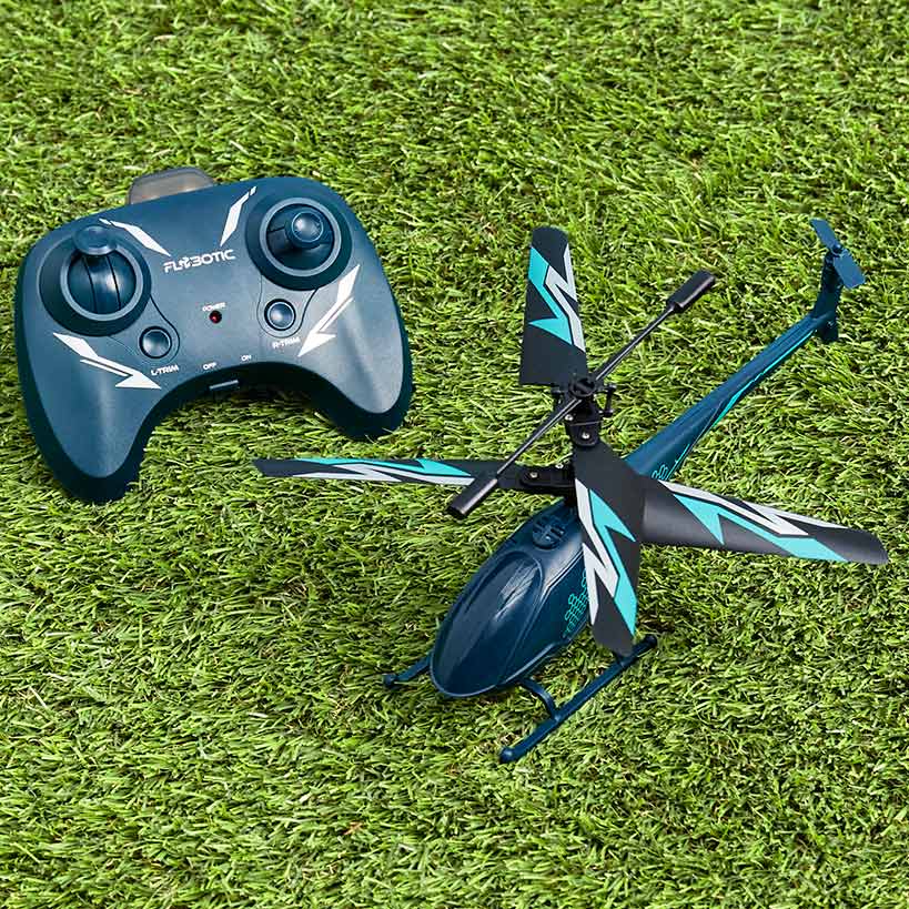 Air Shark Remote Control Helicopter - LED Light, Rechargeable, Easy Control