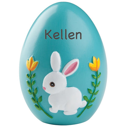 Personalized Resin Bunny Eggs