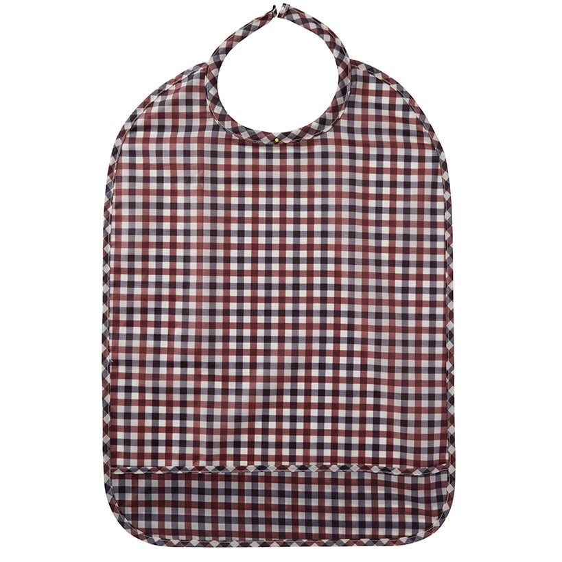 Reusable Clip-On Bib for Adults