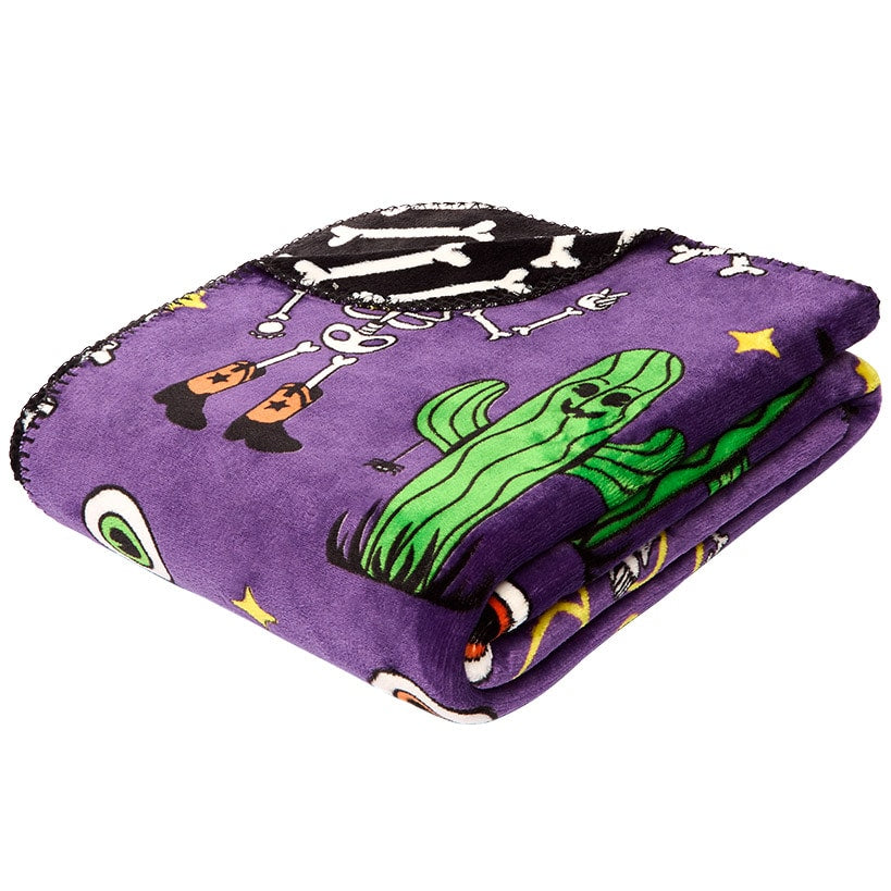 Halloween Reversible Heavyweight Flannel Throws