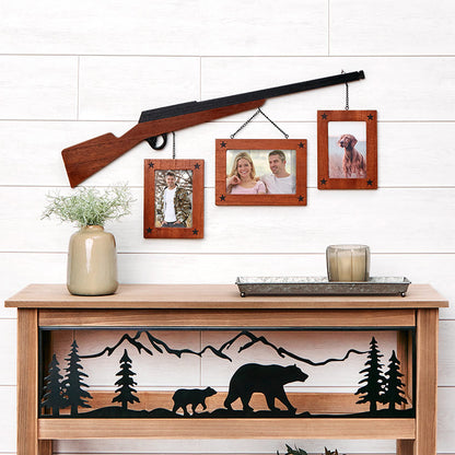 Exclusive Rifle or Fishing Rod Frame
