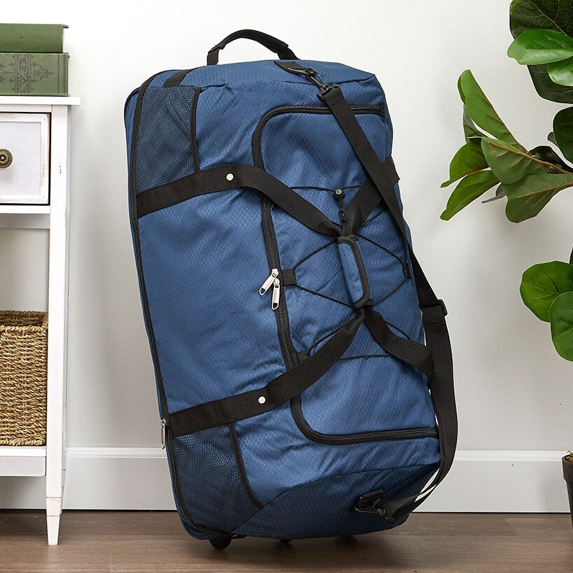 Rolling Duffle Bag with Wheels#select-color_blue