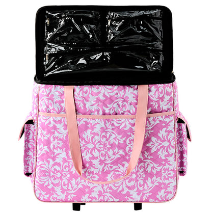 Rolling Sewing Machine Storage and Transport Tote