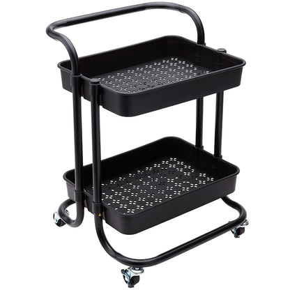 Utility Storage Cart with Wheels - Office or Kitchen
