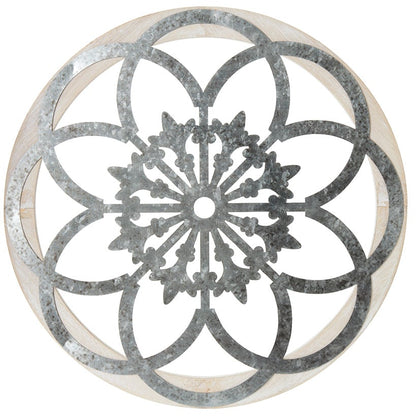 Round Metal Accent Wall Art