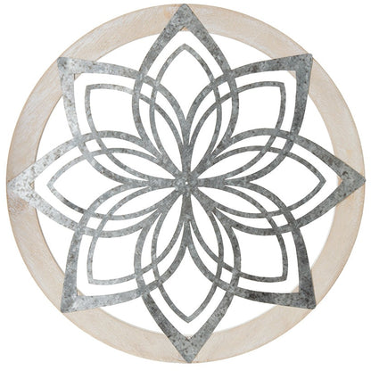 Round Metal Accent Wall Art