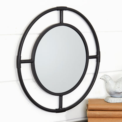 Round Metal Wall Mirror