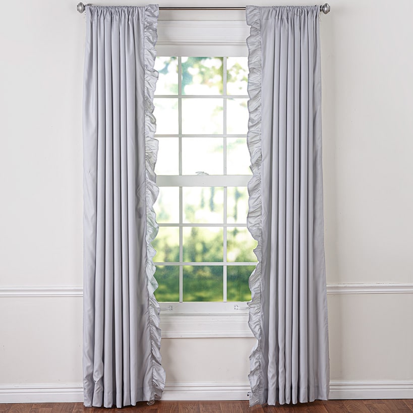 Ruffled Window Curtain