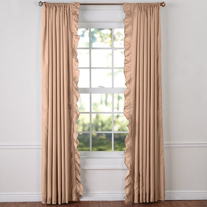 Ruffled Window Curtain