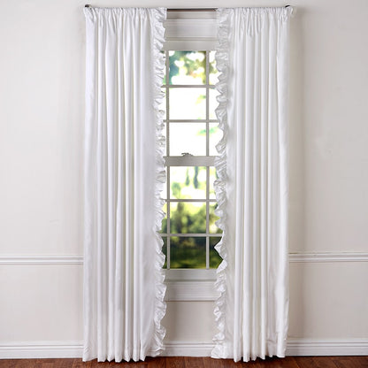 Ruffled Window Curtain